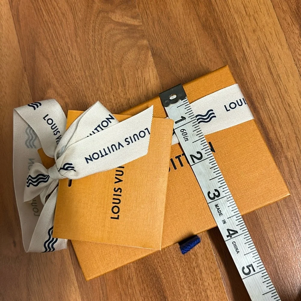 Authentic Louis Vuitton Gift Wrapped Small Box and Dustbag with Card